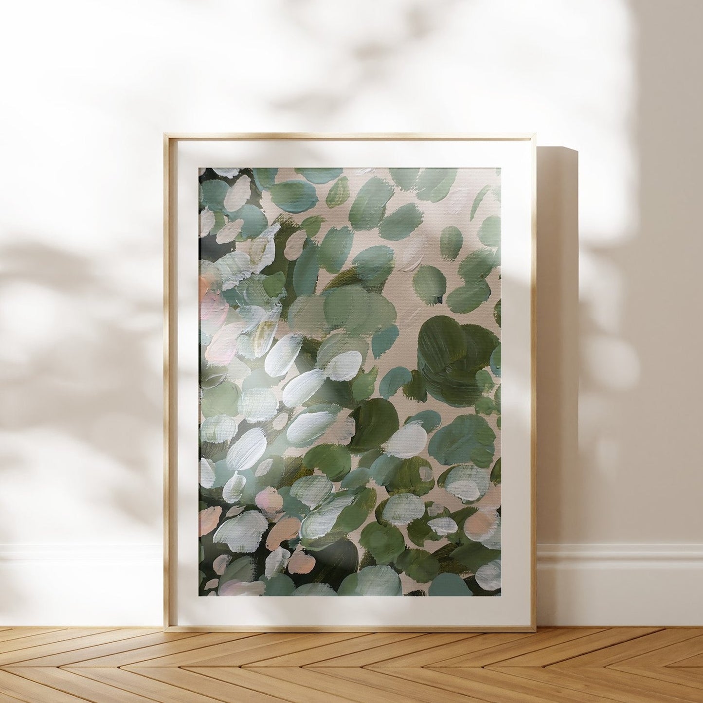 No 9. Autumn Blooms One - Abstract Fine Art Print