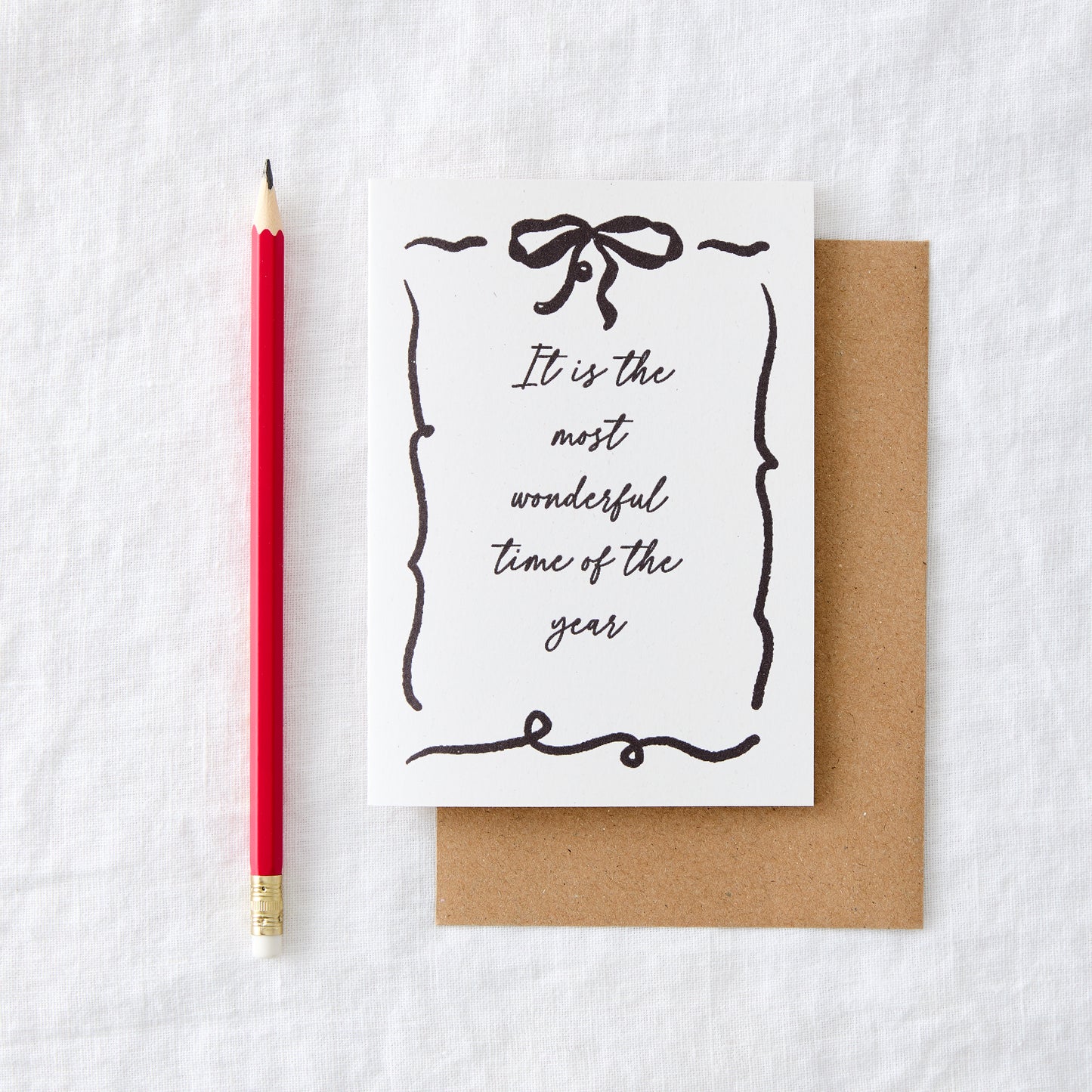 It's the most wonderful time of the year Christmas Card