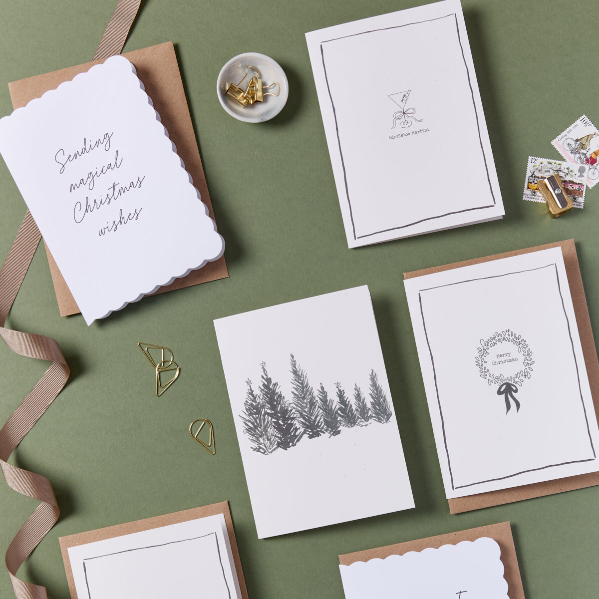 Surprise Bundle 10 Pack Of Christmas Cards