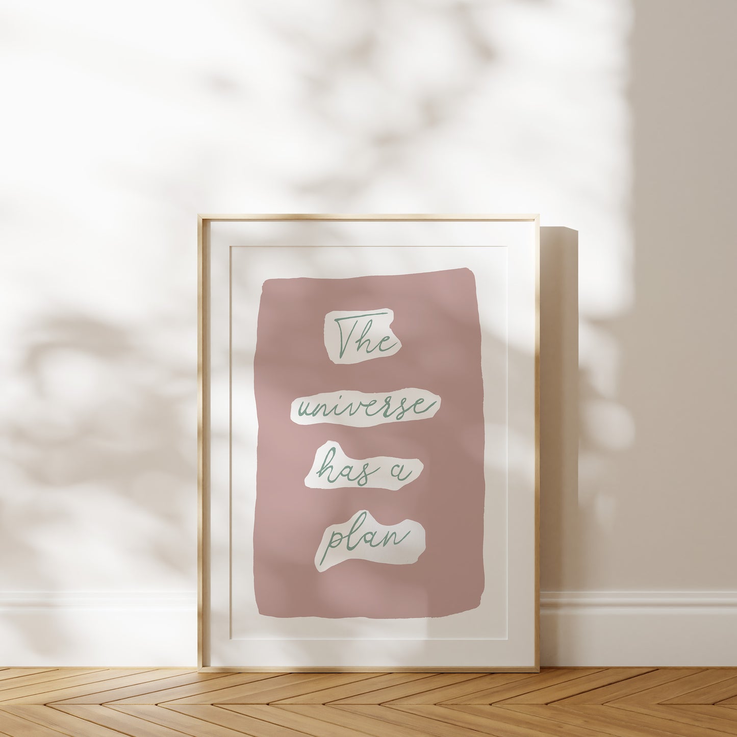 The Universe Has a Plan Fine Art Print