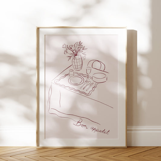 Bon Appetit Fine Art Print