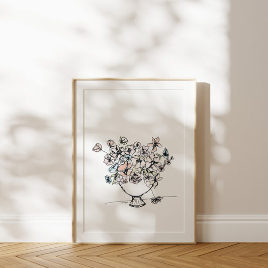 Spring Flowers Fine Art Print