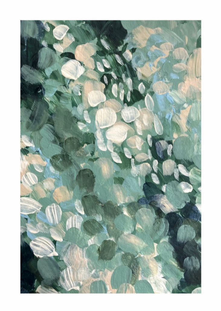 No 2. Summertime Blooms - Abstract Print