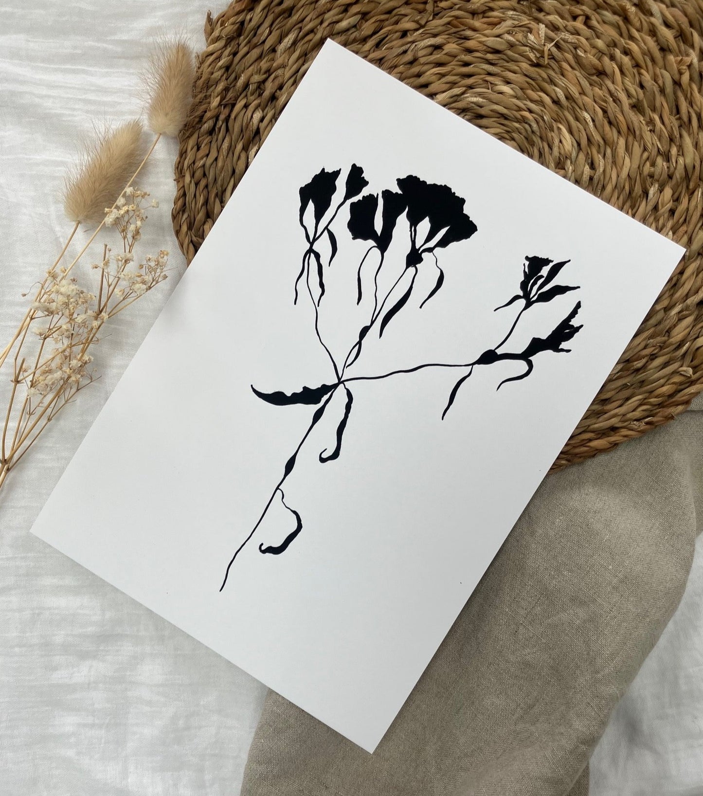 Dried Flowers Print