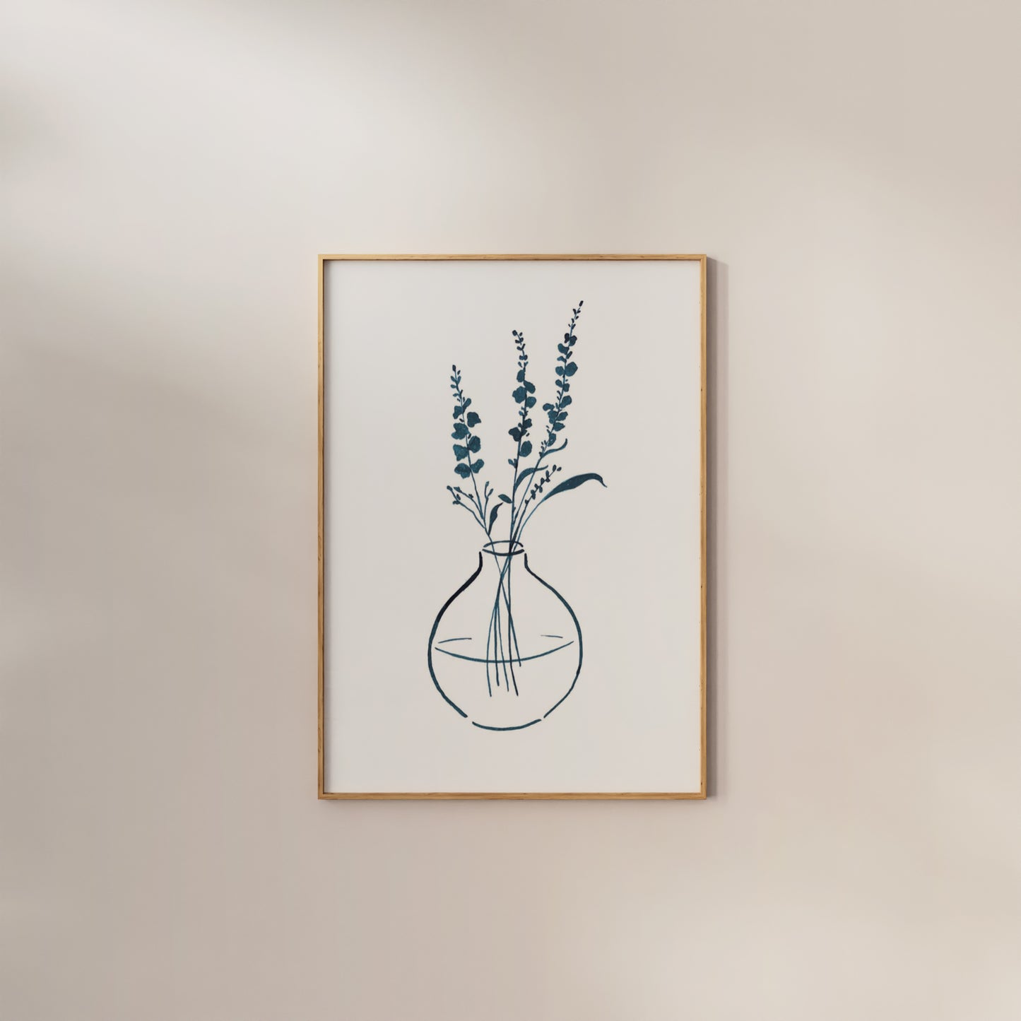 Lavender Haze Floral Still Life Print