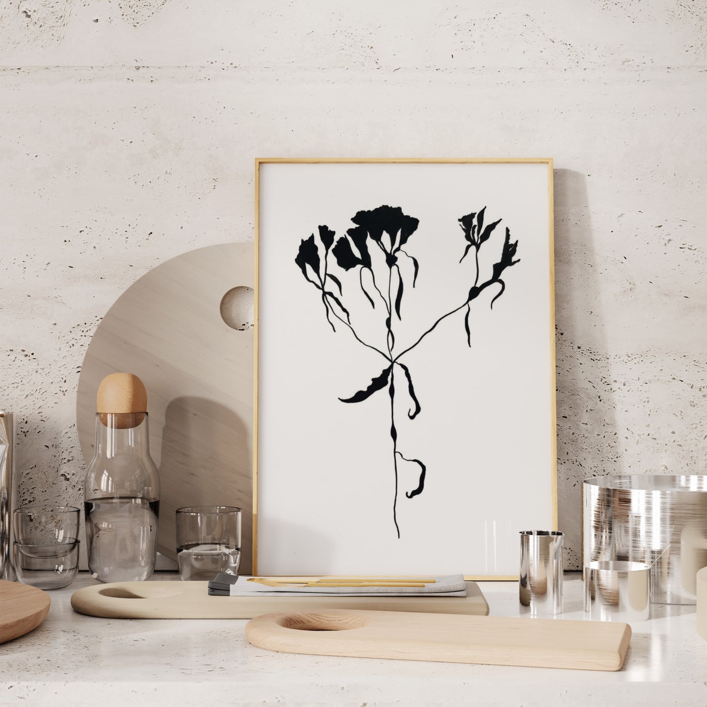 Dried Flowers Print