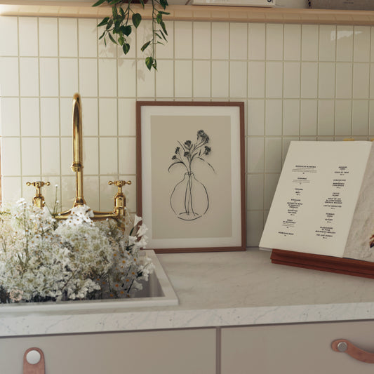 Gypsophila With Neutral Background