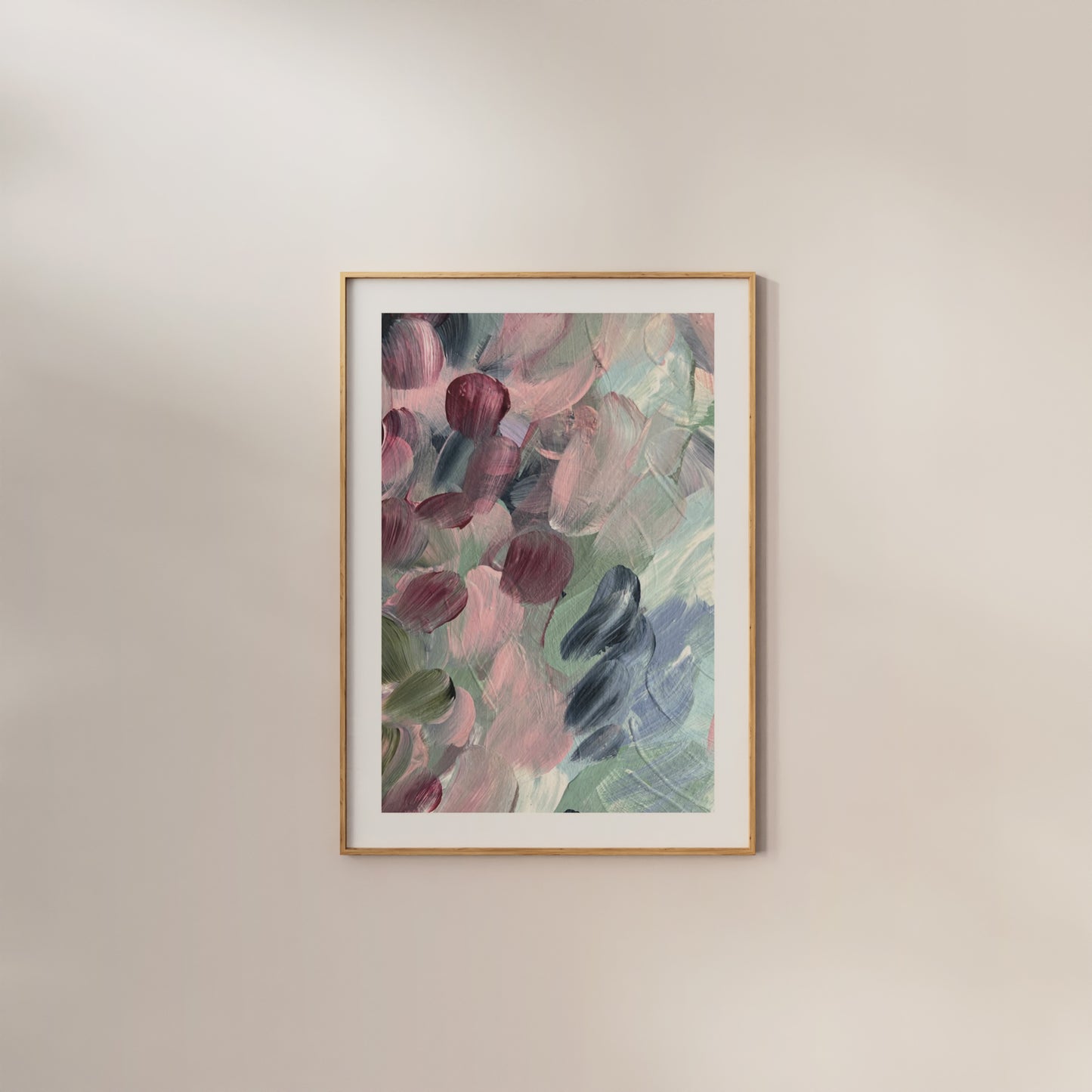 No 4. Pink Blossom - Abstract Print