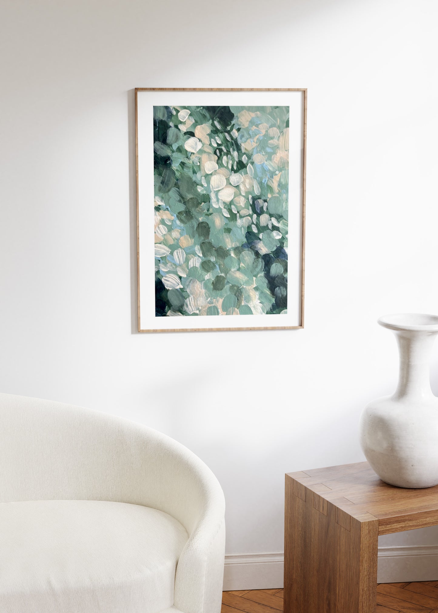 No 2. Summertime Blooms - Abstract Print